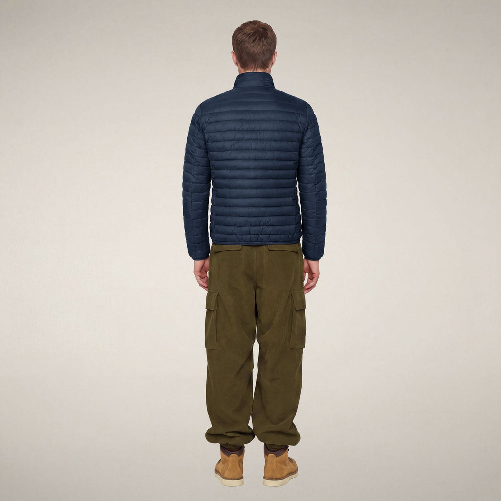 Men's Puffer Jacket Alexander in Navy Blue