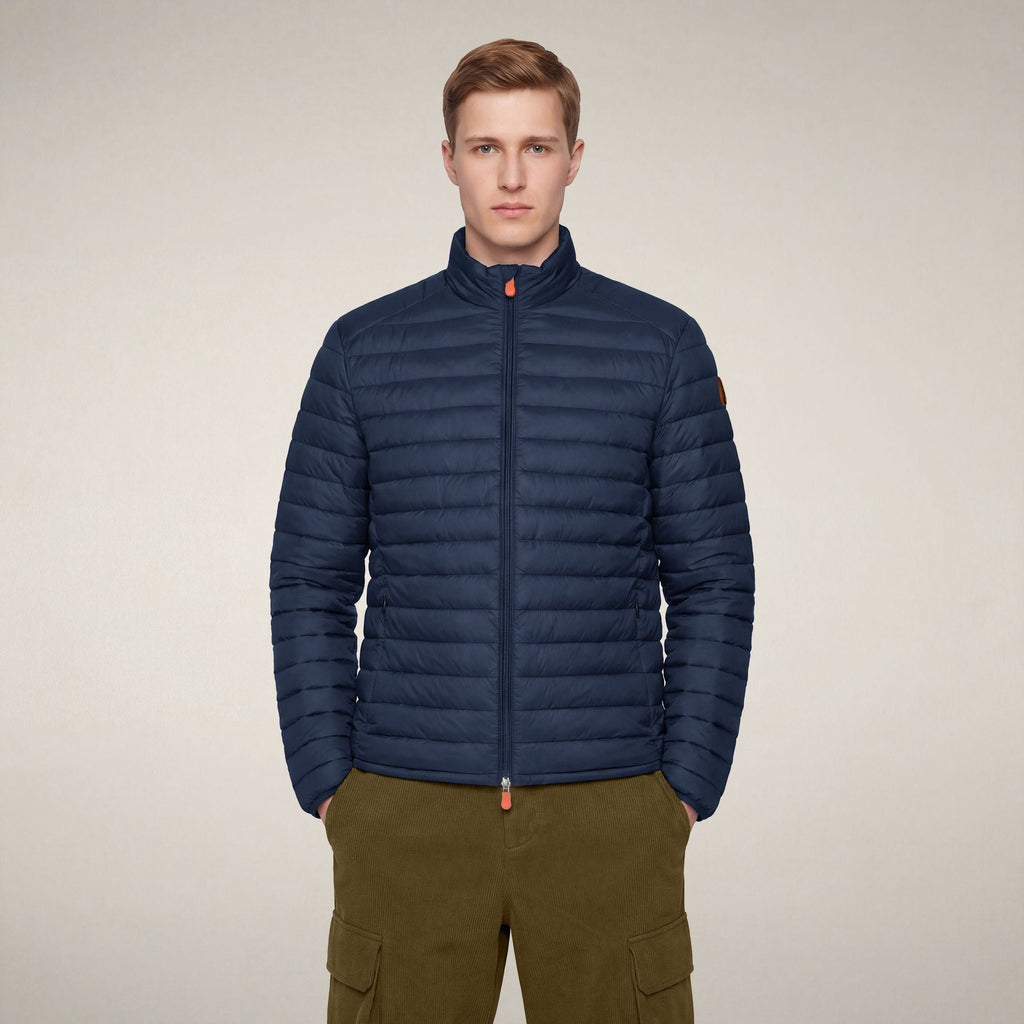 Men's Puffer Jacket Alexander in Navy Blue