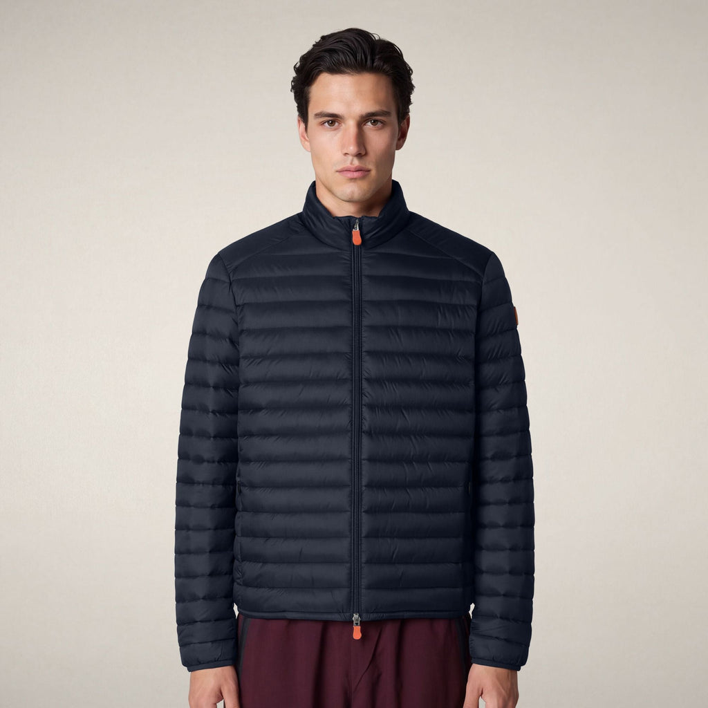 Men's Puffer Jacket Alexander in Blue Black