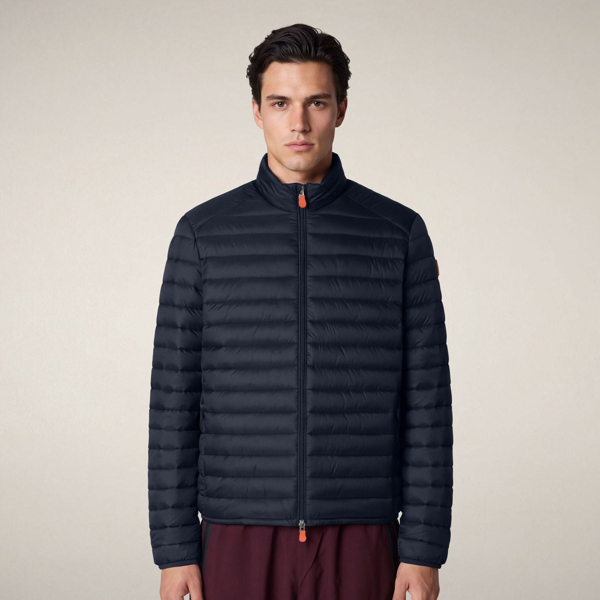 Men's Puffer Jacket Alexander in Blue Black