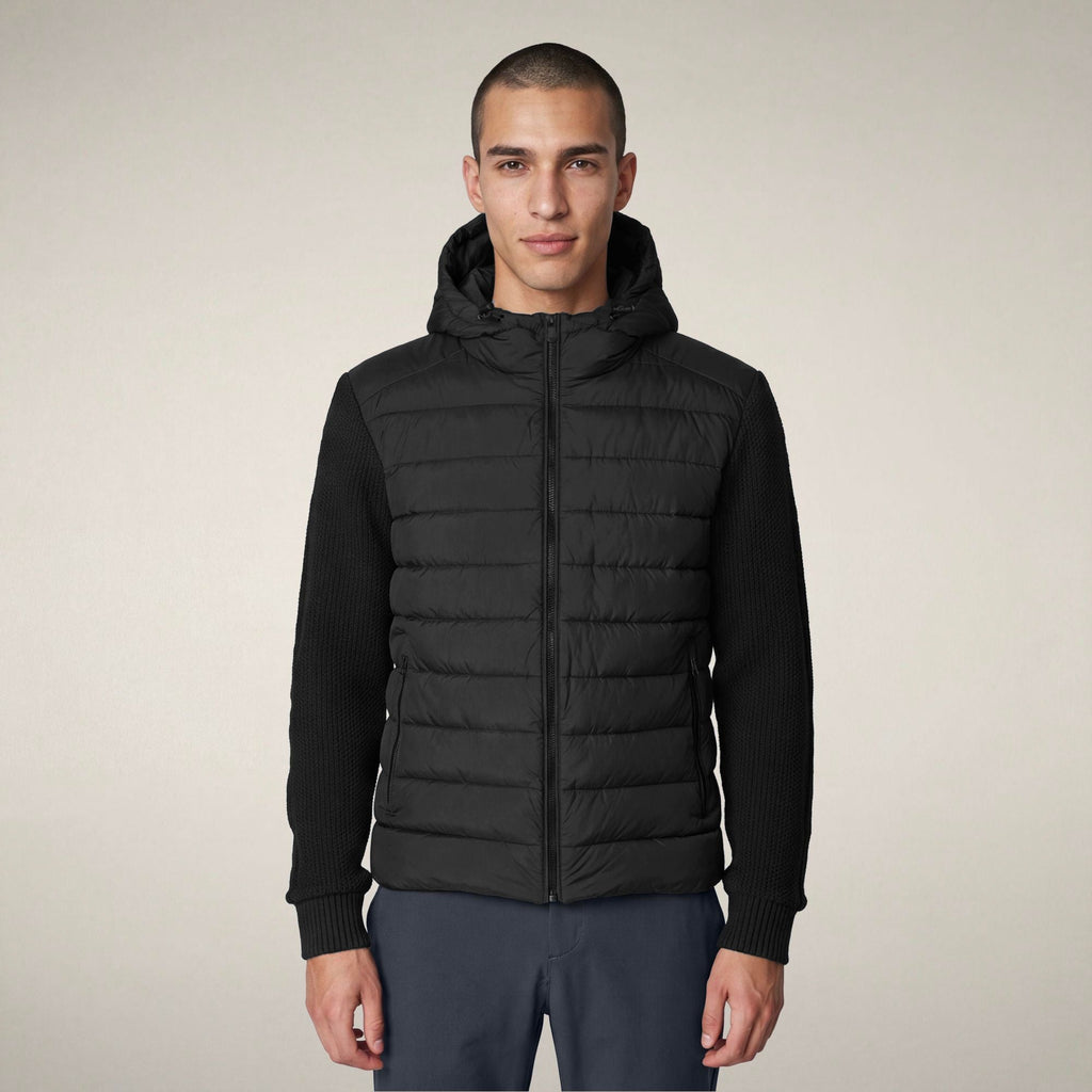 Men's Puffer Jacket Fen in Black