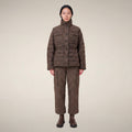 Doudoune Lottie pied-de-poule automne pour femme
