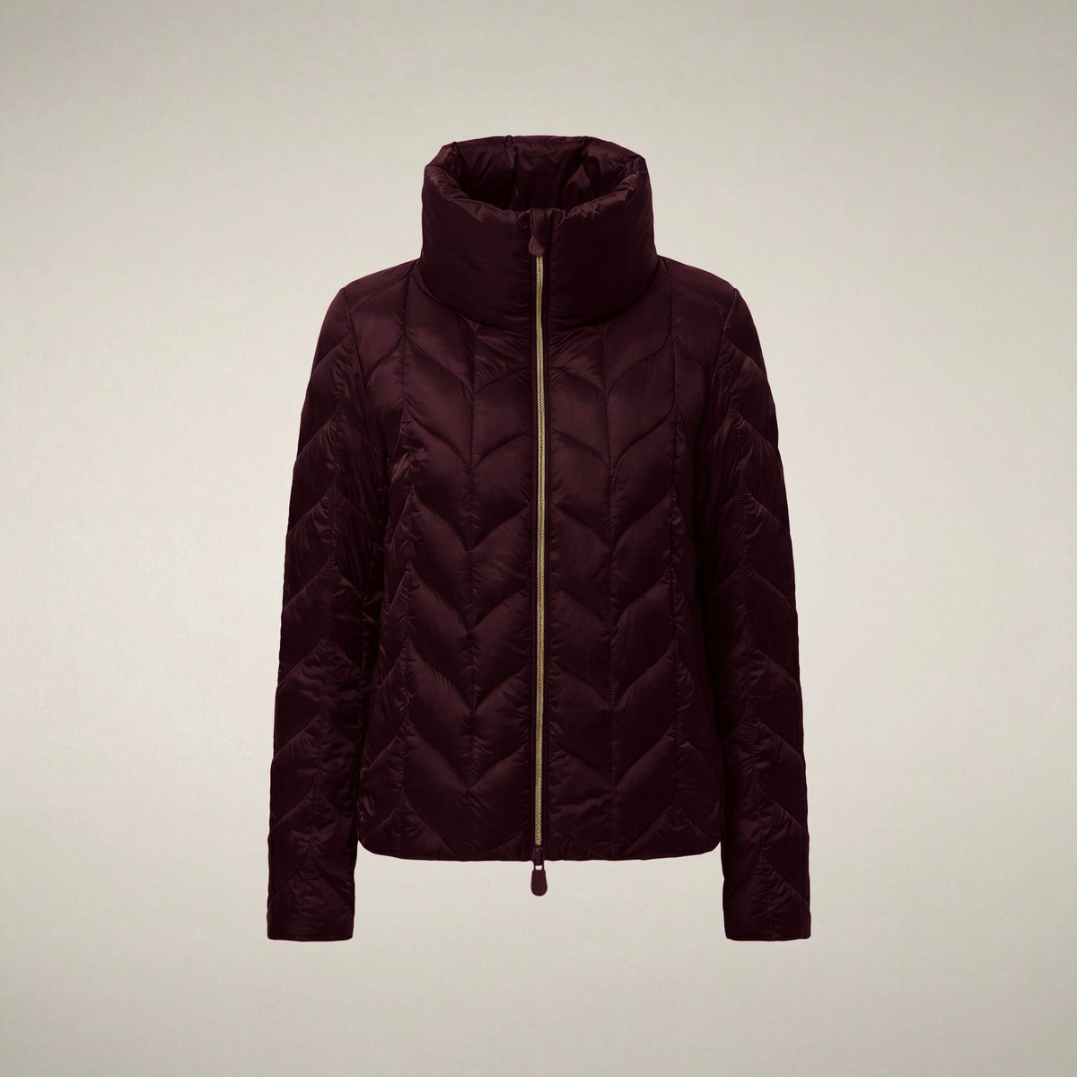 Women's Puffer Jacket Lorette in Wine Red