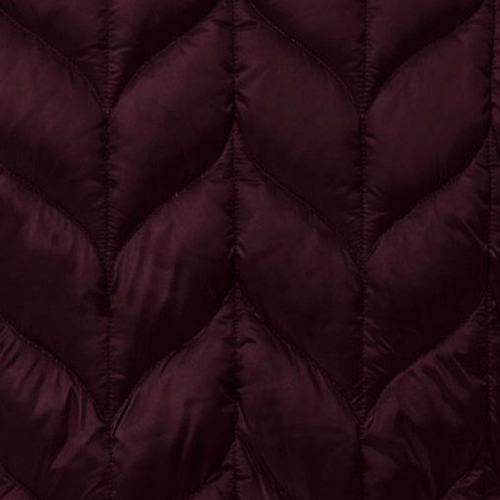 Women's Puffer Jacket Lorette in Wine Red