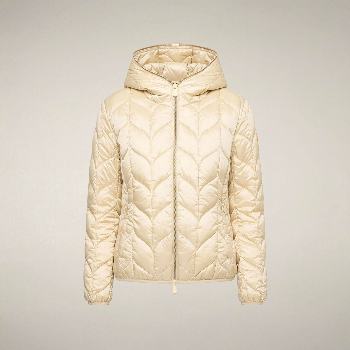 Women's Puffer Jacket Bonbon in Shore Beige