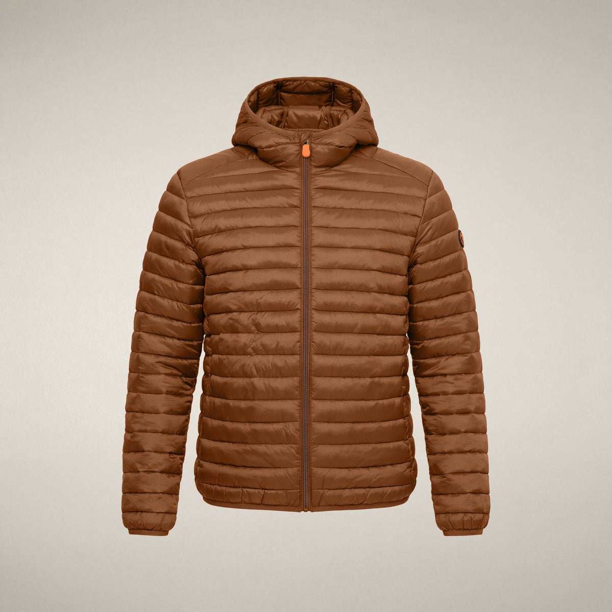 Men's Puffer Jacket Prosper in Noisette Brown