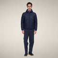Men's Puffer Jacket Prosper in Navy Blue