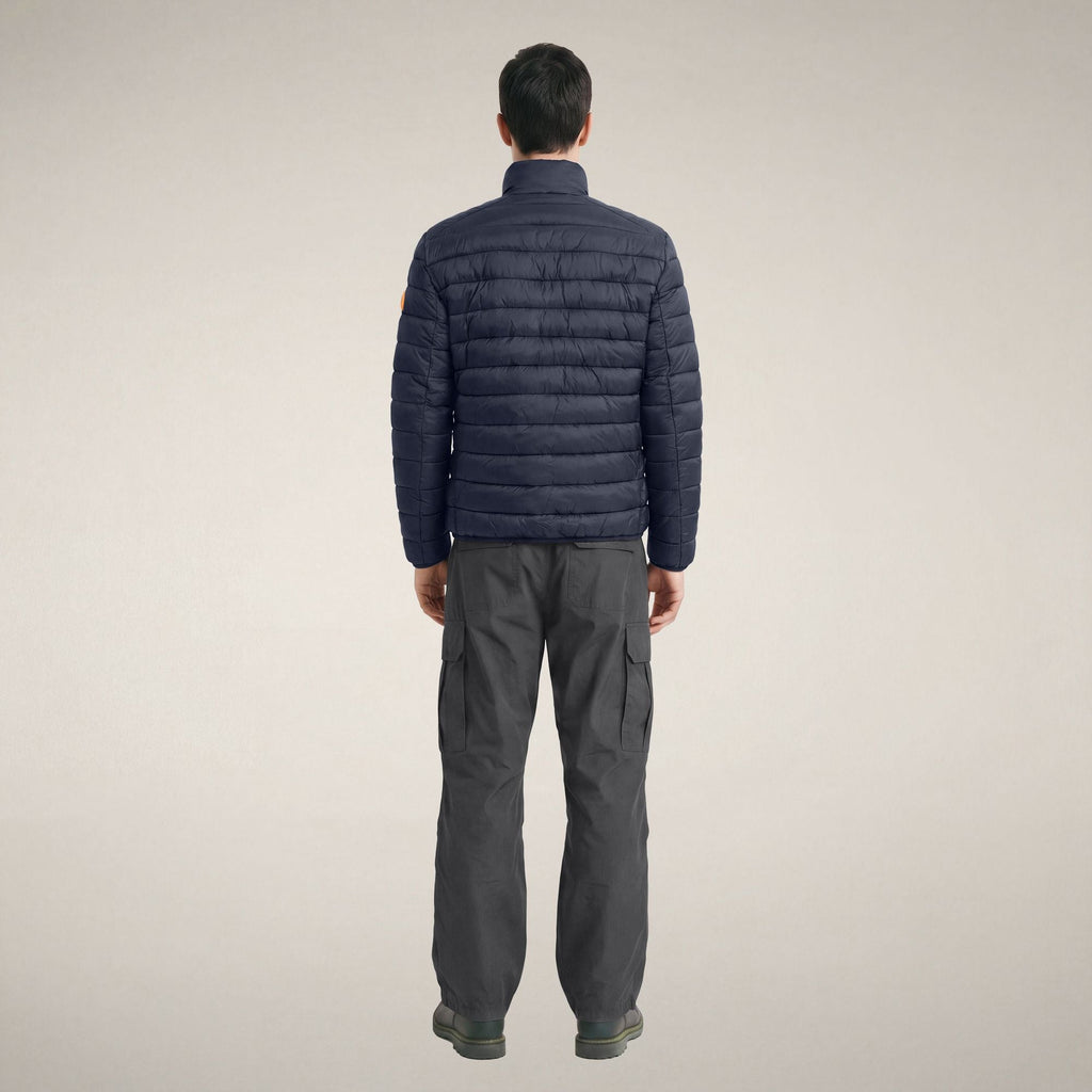 Men's Puffer Jacket Laurent in Blue Black