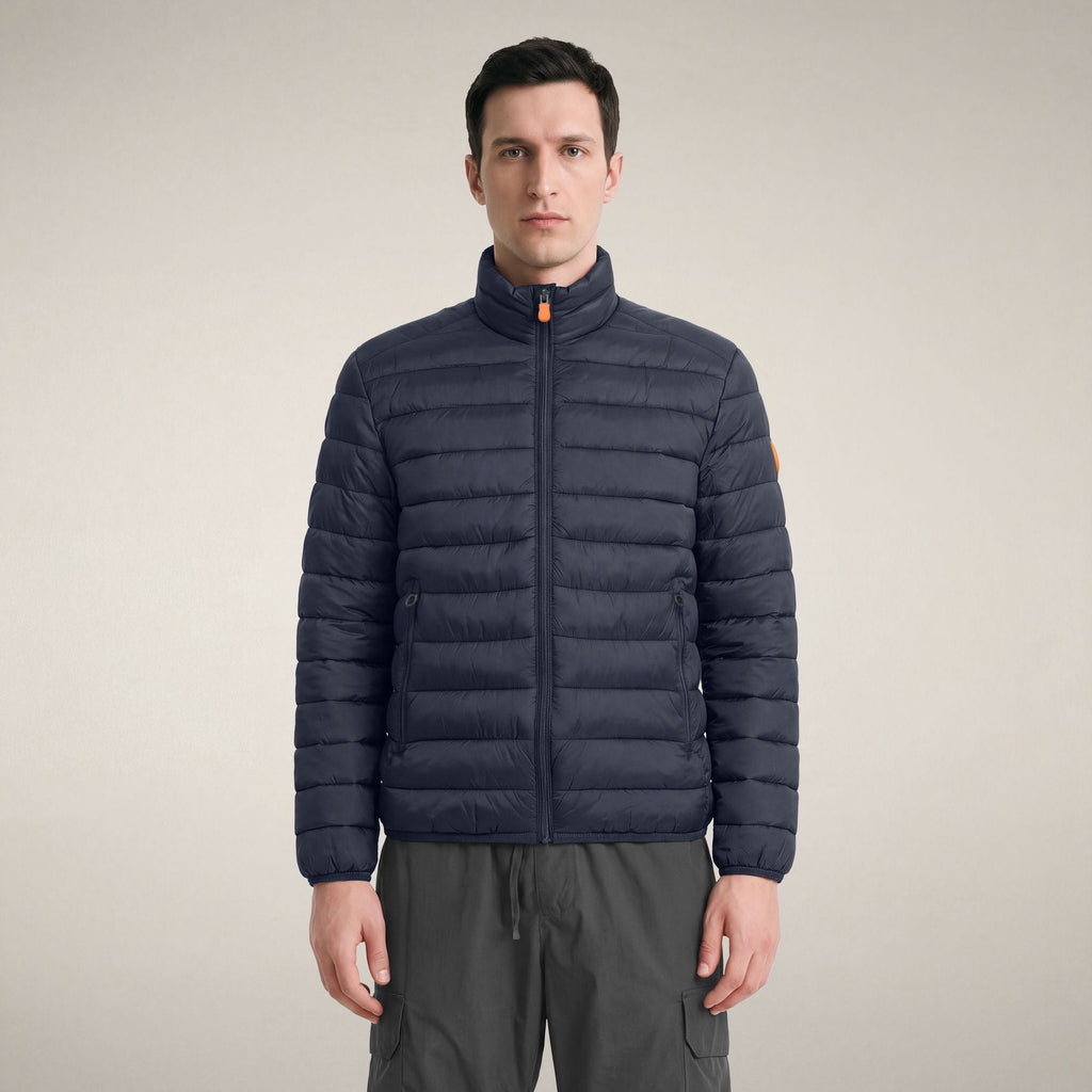 Men's Puffer Jacket Laurent in Blue Black