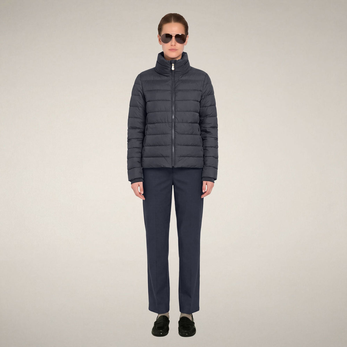 Women's Puffer Jacket Susy in Blue Black