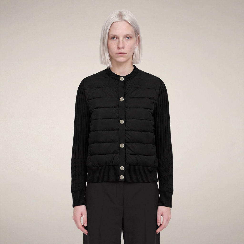 Chaqueta acolchada Zelinda para mujer en negro