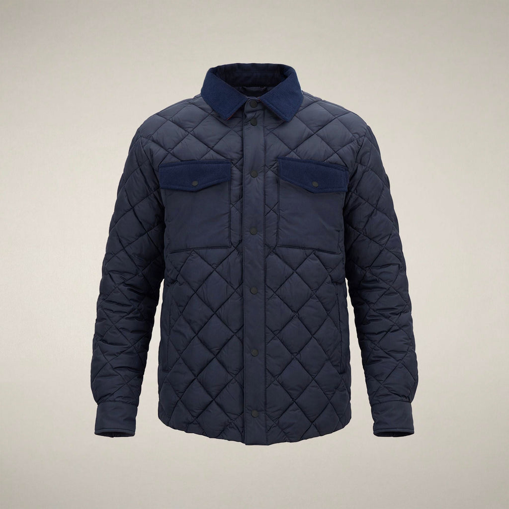 Men's Puffer Jacket Firmin in Blue Black