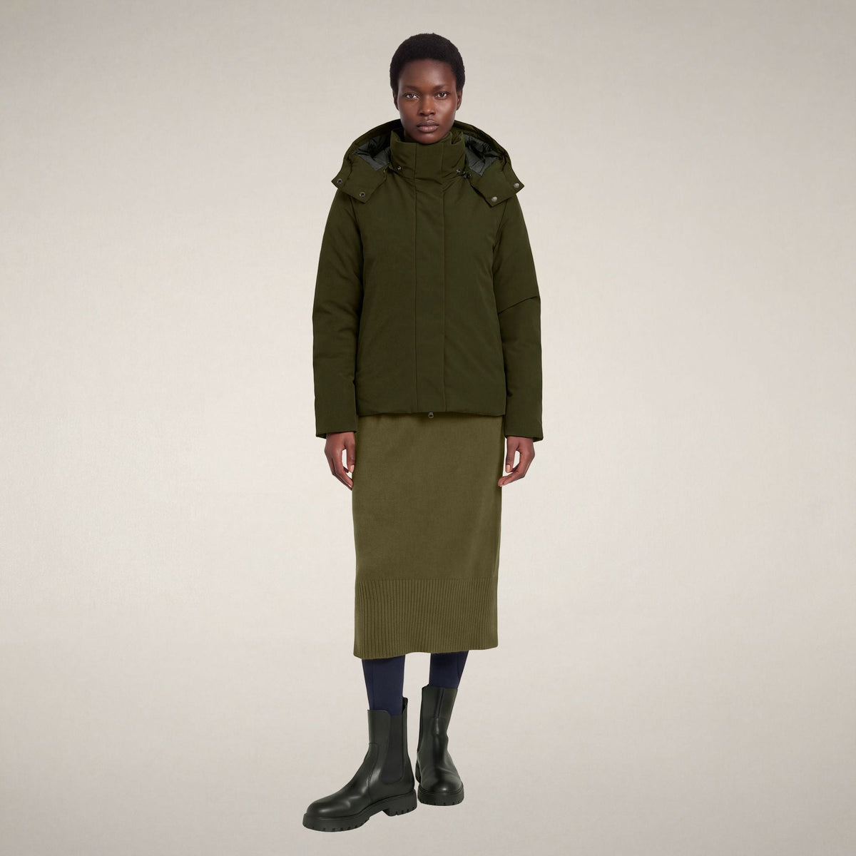 Women's Jacket Portia in Land Green