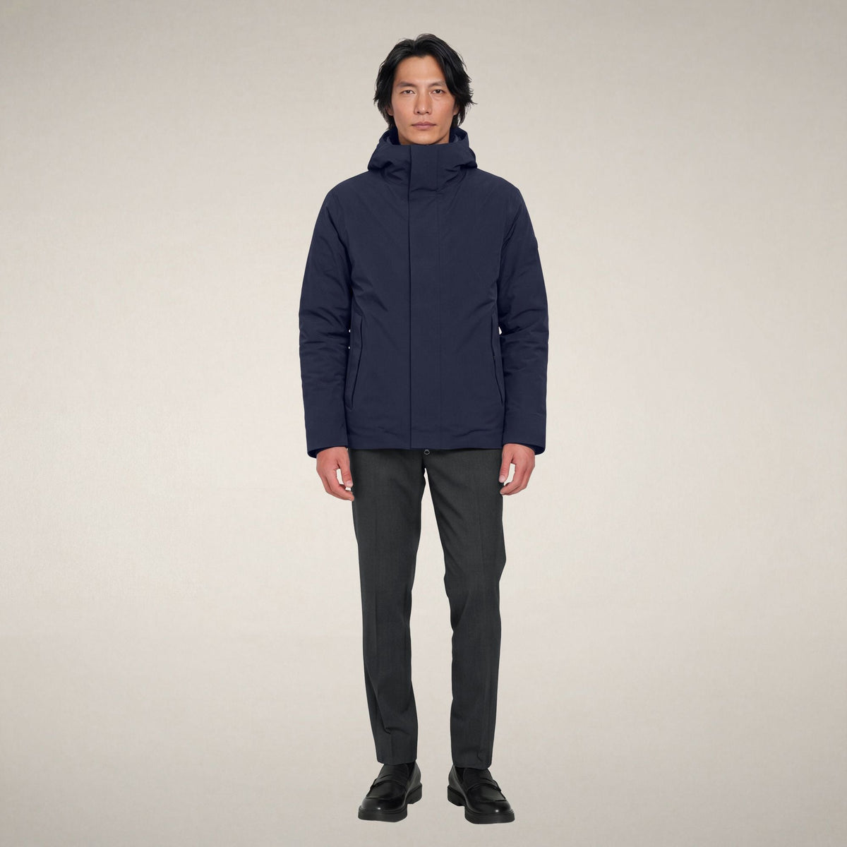 Men's 3-in-1 Parka Lautor Combined in Navy Blue