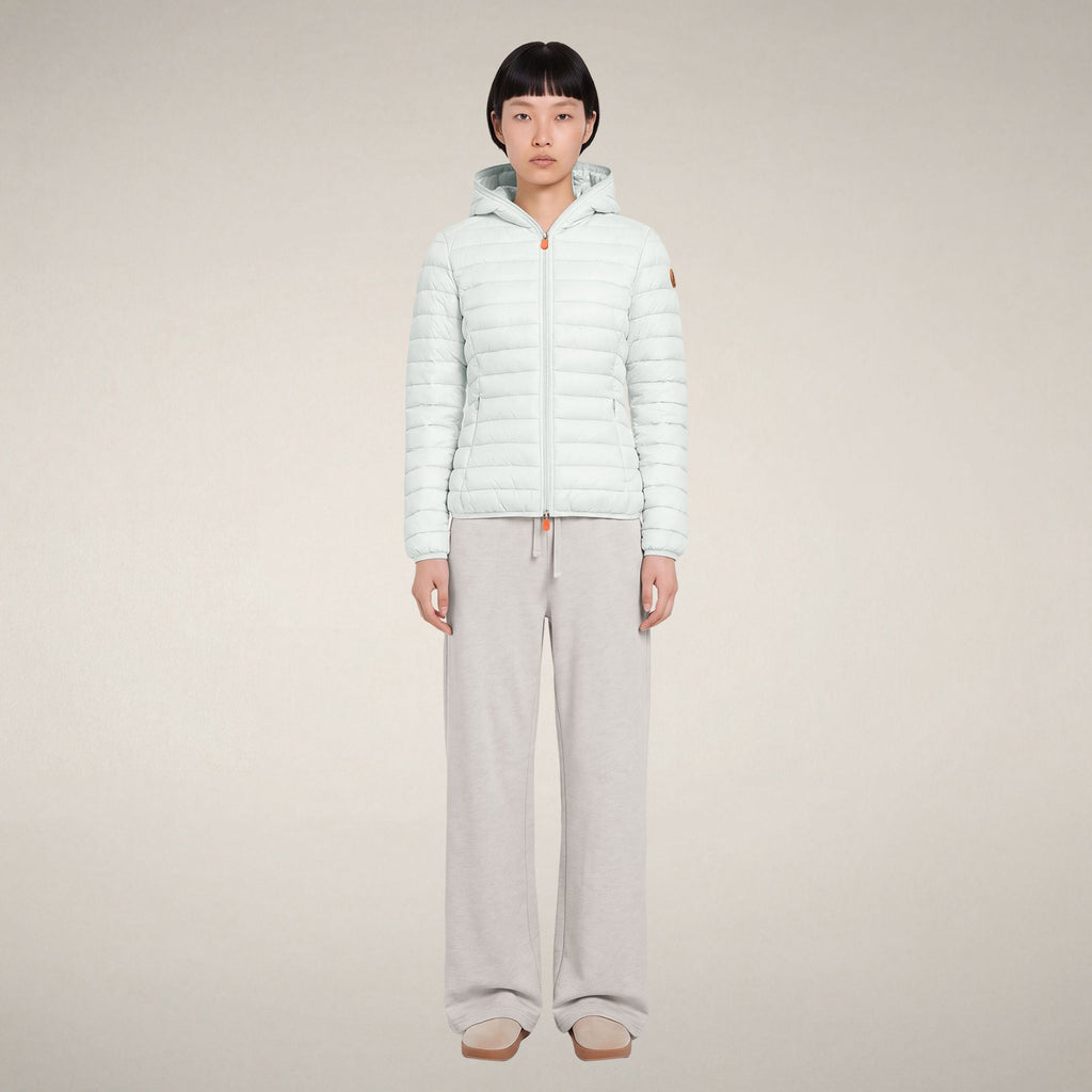 Women's Puffer Jacket Daisy in Off White