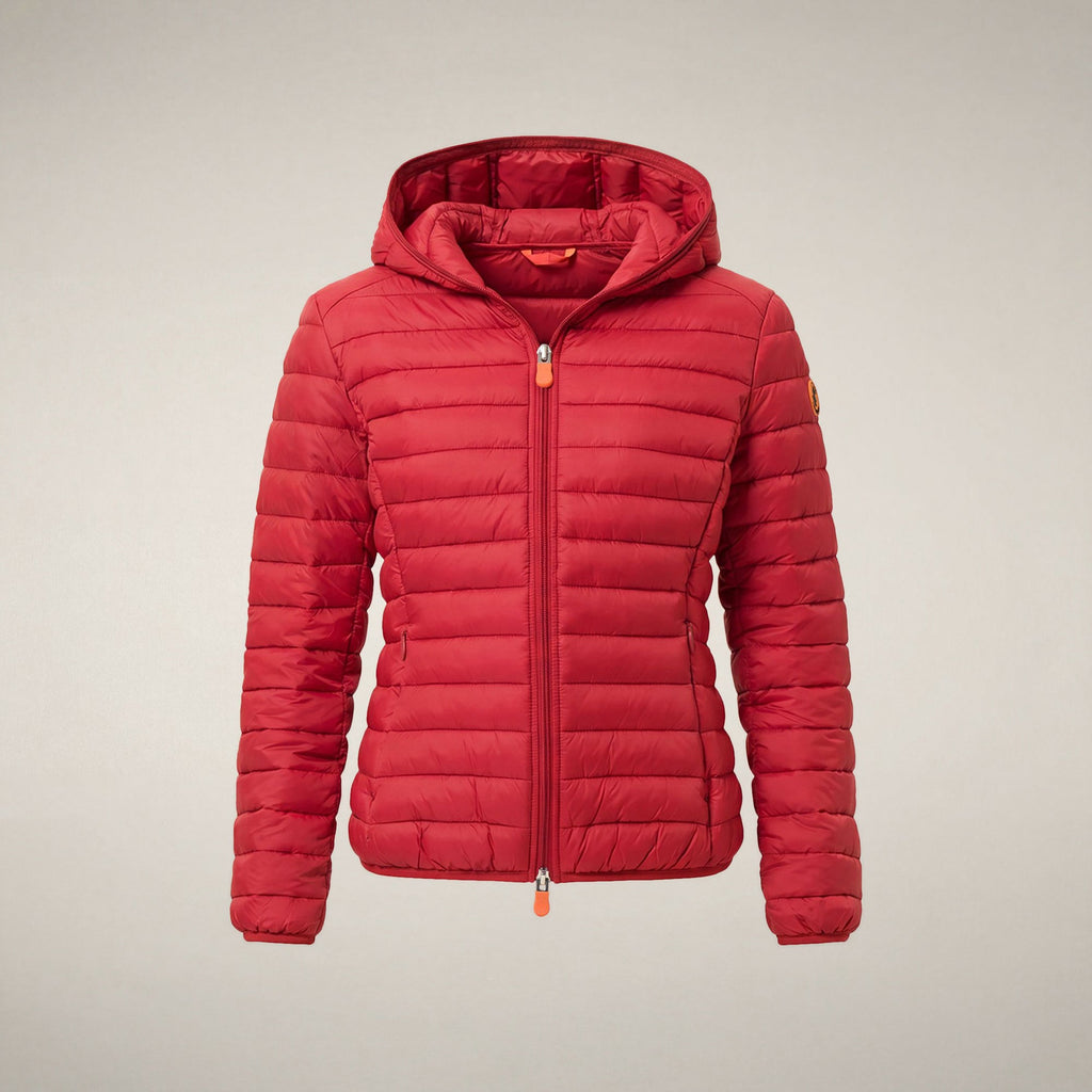 Doudoune femme Daisy rouge foncé