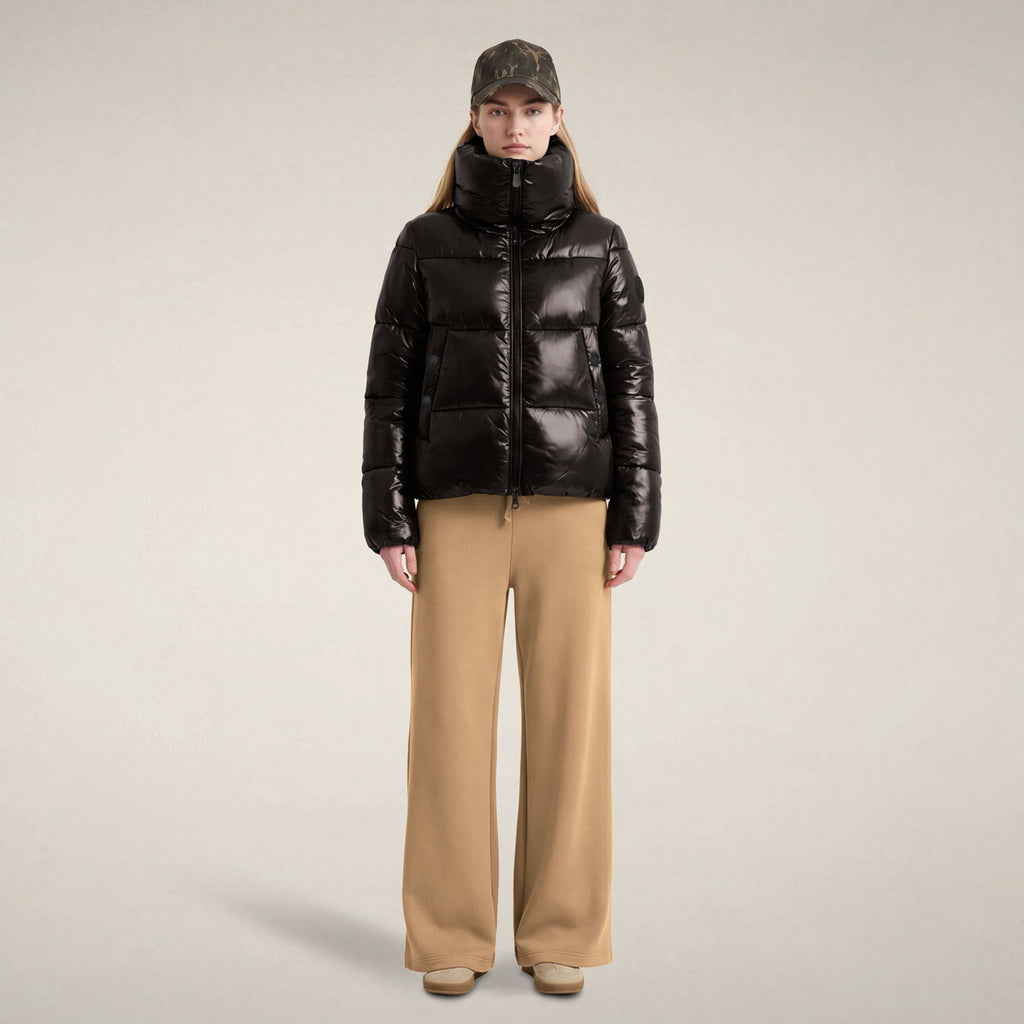 Women's Puffer Jacket Isla in Black