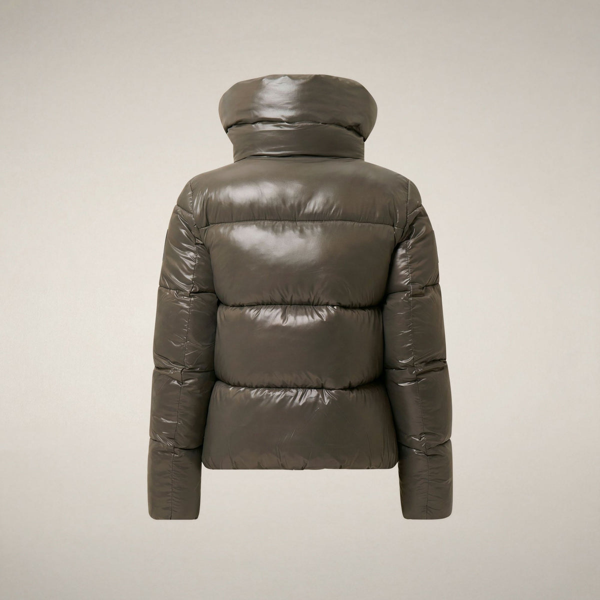 Women's Puffer Jacket Isla in Gunmetal Grey