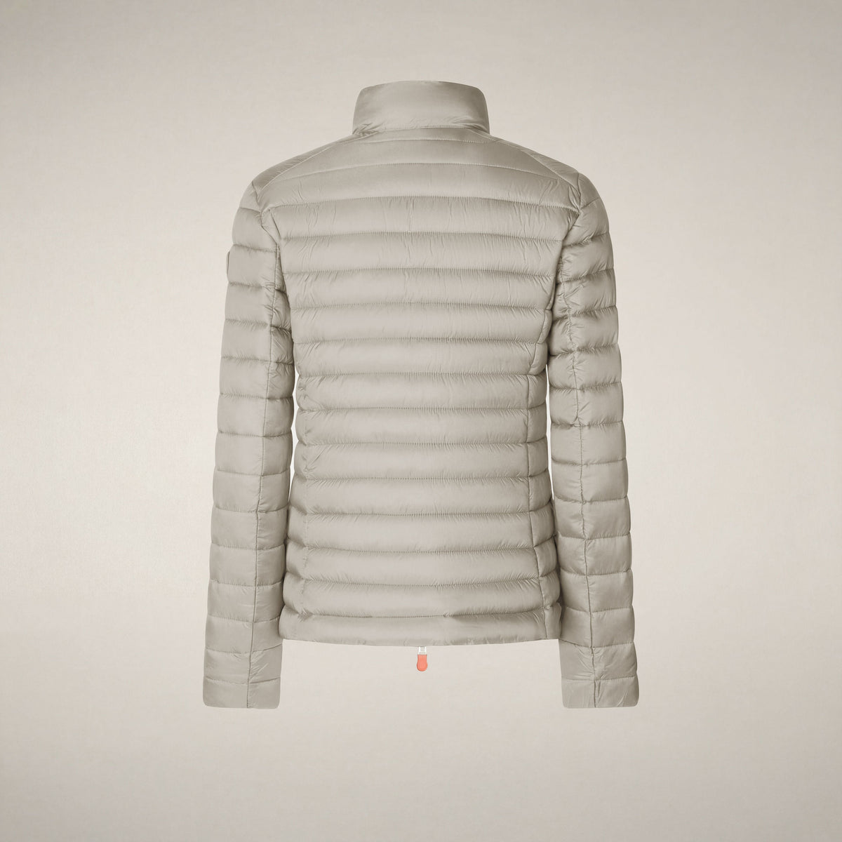 Women's  puffer jacket Carly in rainy beige