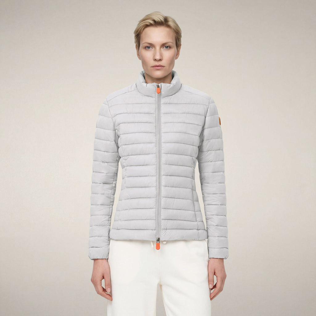 Women's Puffer Jacket Carly in Frozen Grey