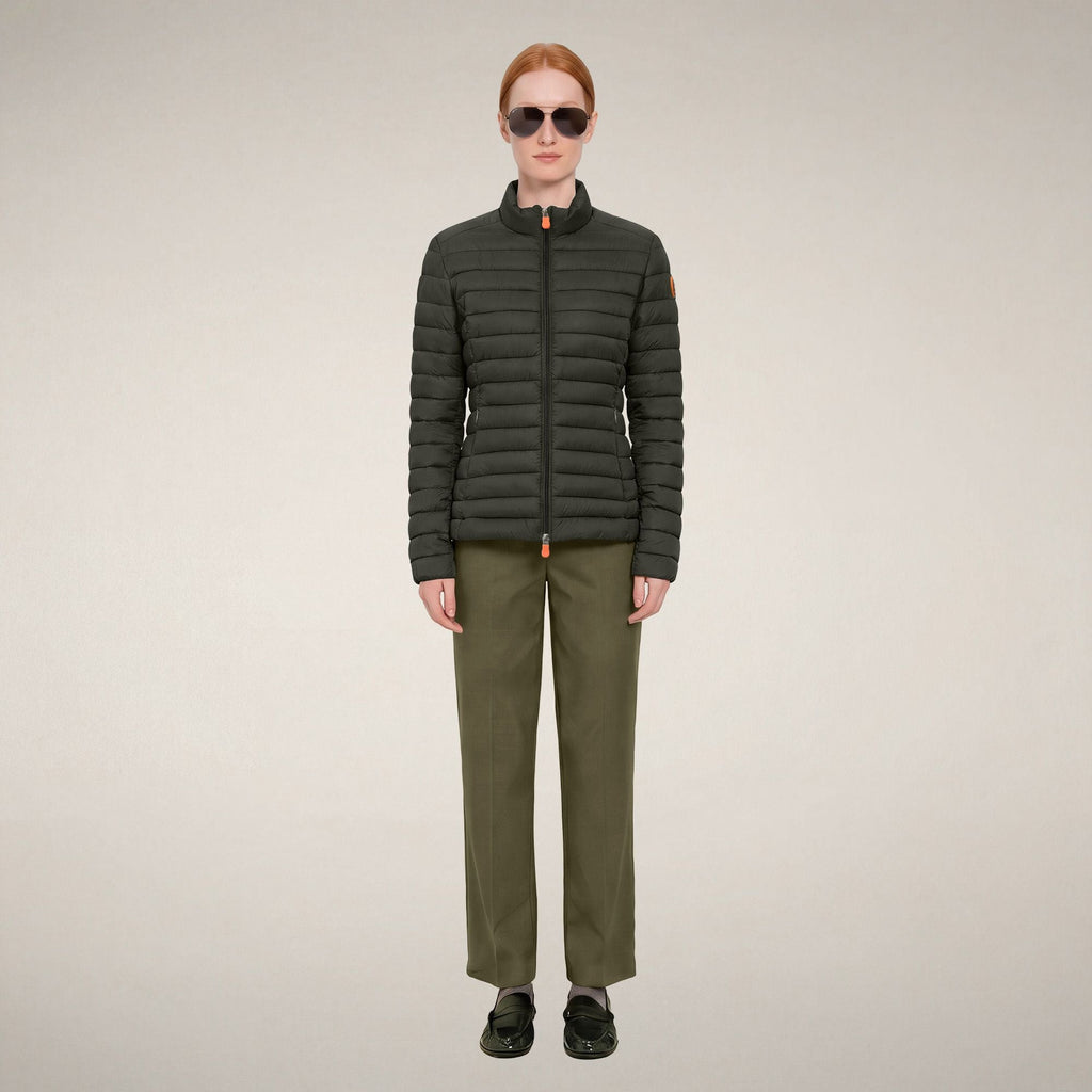 Women's Puffer Jacket Carly in Land Green