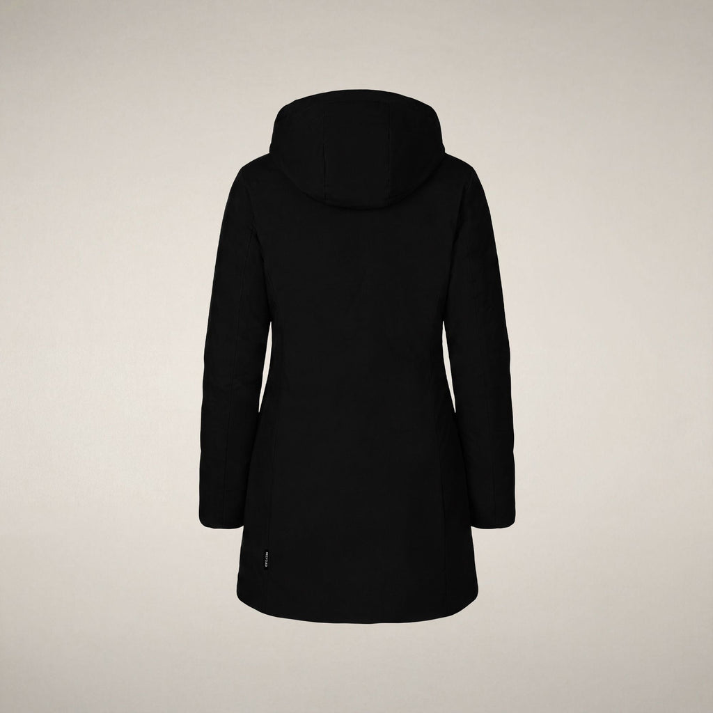 Women's Padded Coat Rachel in Black