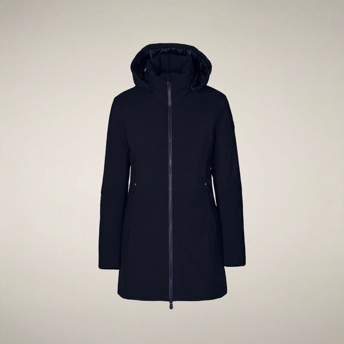 Women's Padded Coat Rachel in Navy Blue