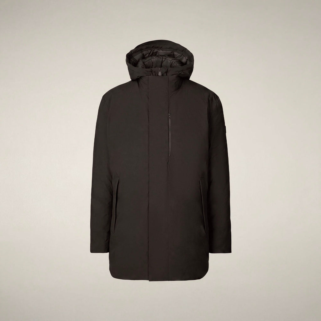 Men's Padded Jacket Sesle in Brown Black