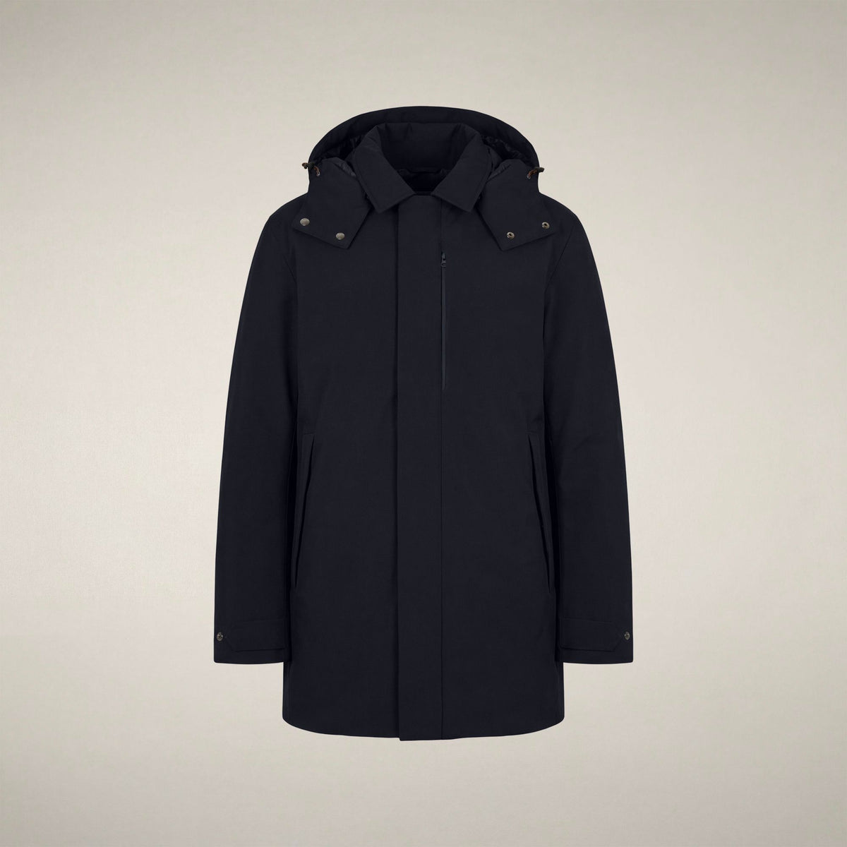 Men's Raincoat Nestor in Blue Black