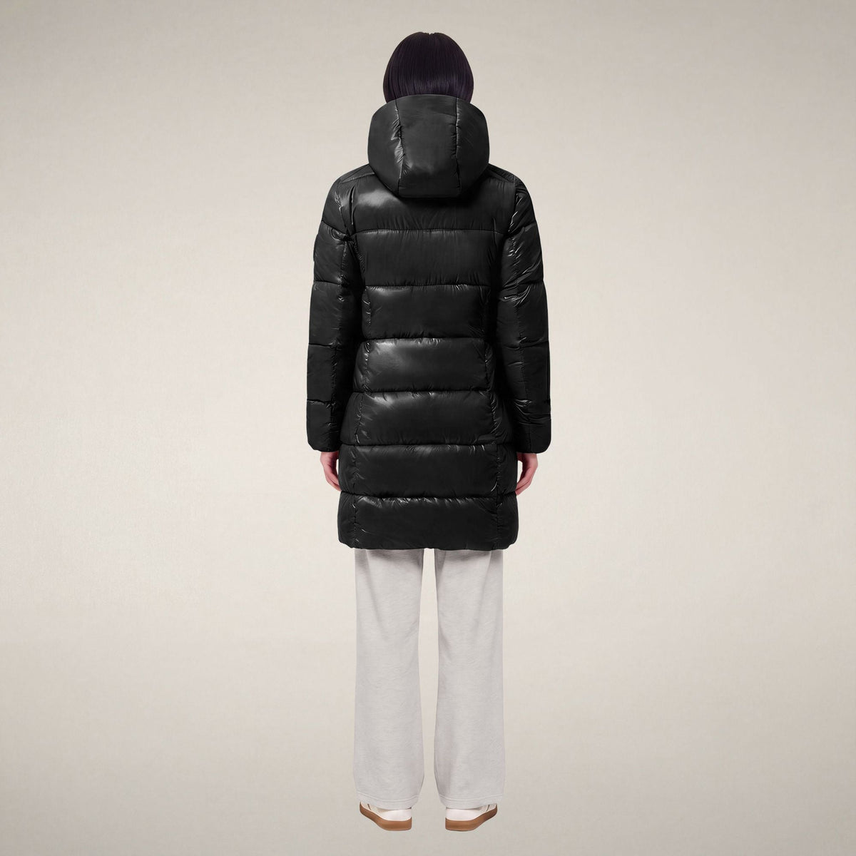 Women's Puffer Coat Ines in Black