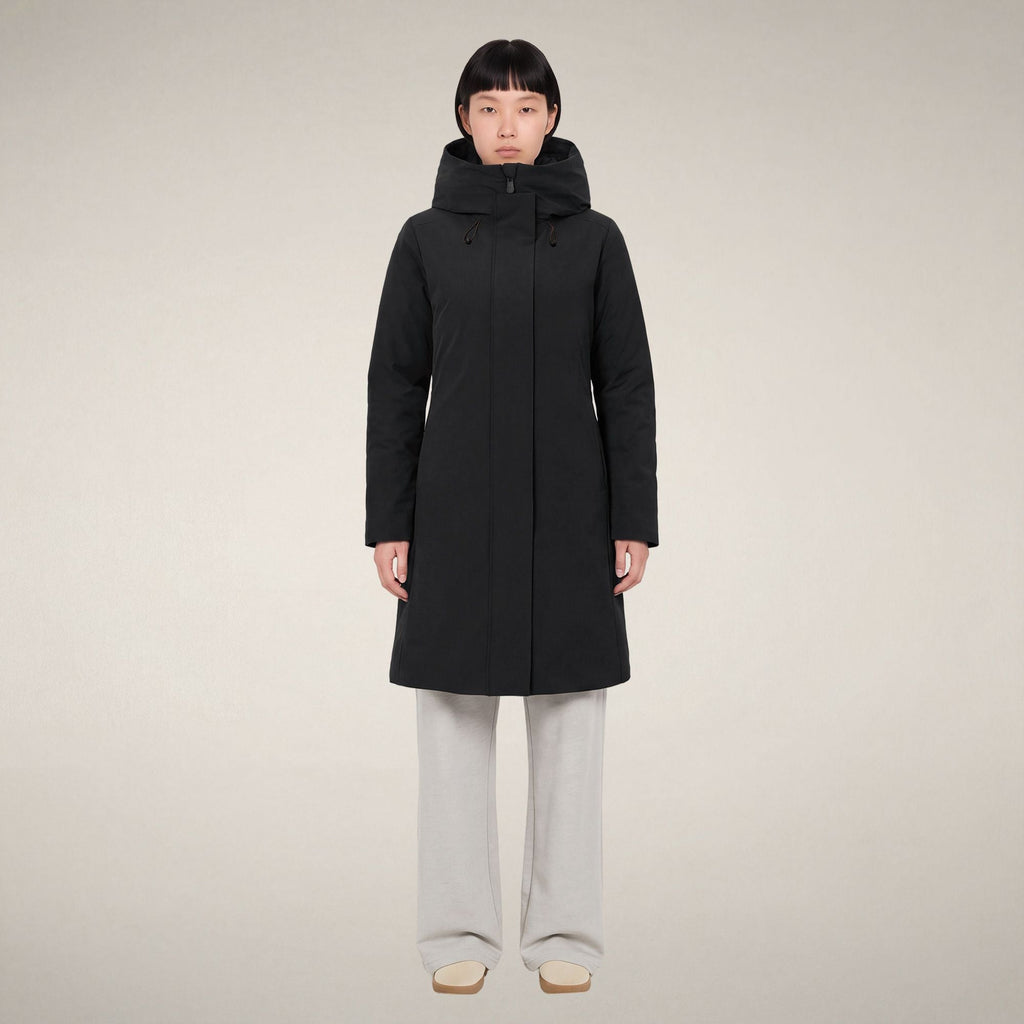 Women's Padded Coat Leandra in Black