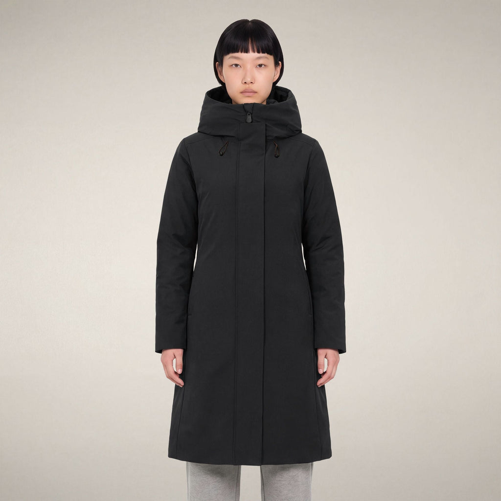 Women's Padded Coat Leandra in Black