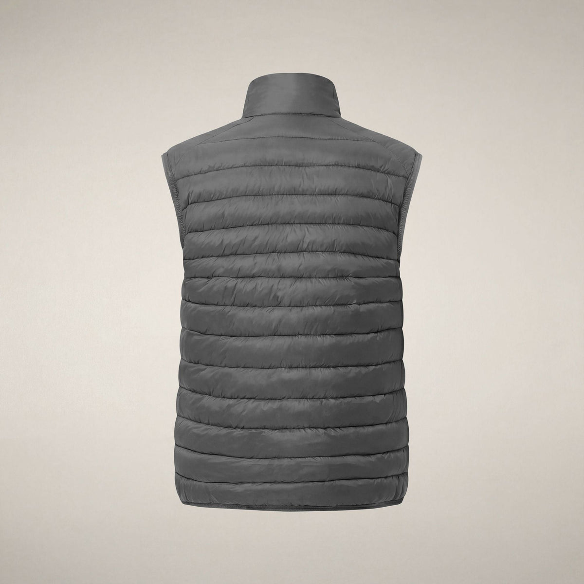 Men's Puffer Vest Rupert in Gunmetal Grey