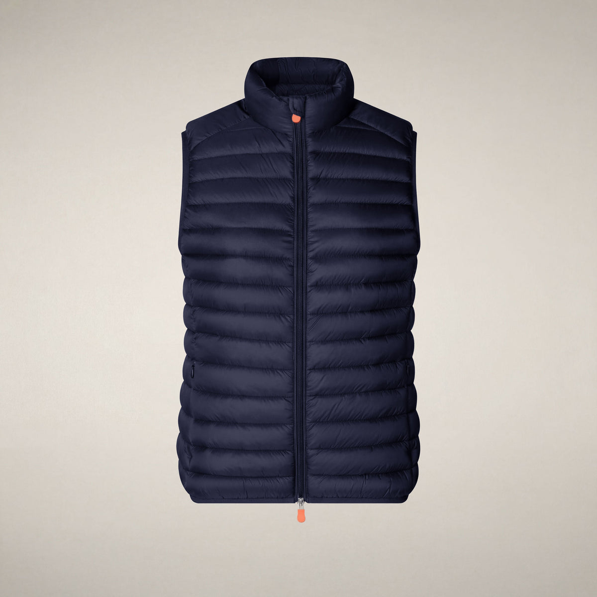 Women's quilted vest Charlotte in navy blue
