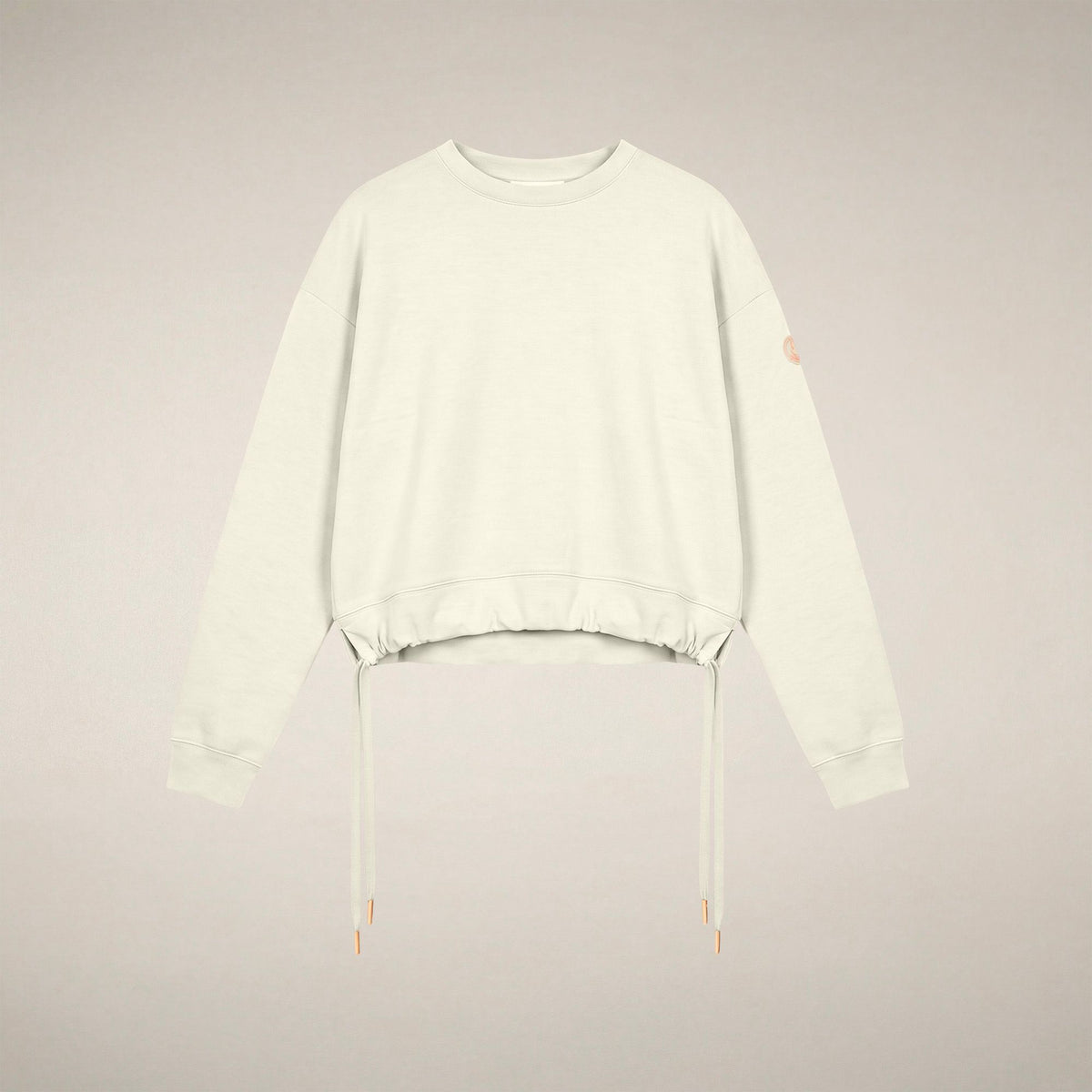 Women's Crewneck Sweatshirt Akemi in Cloud White