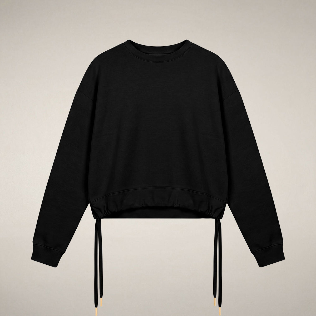 Women's Crewneck Sweatshirt Akemi in Black