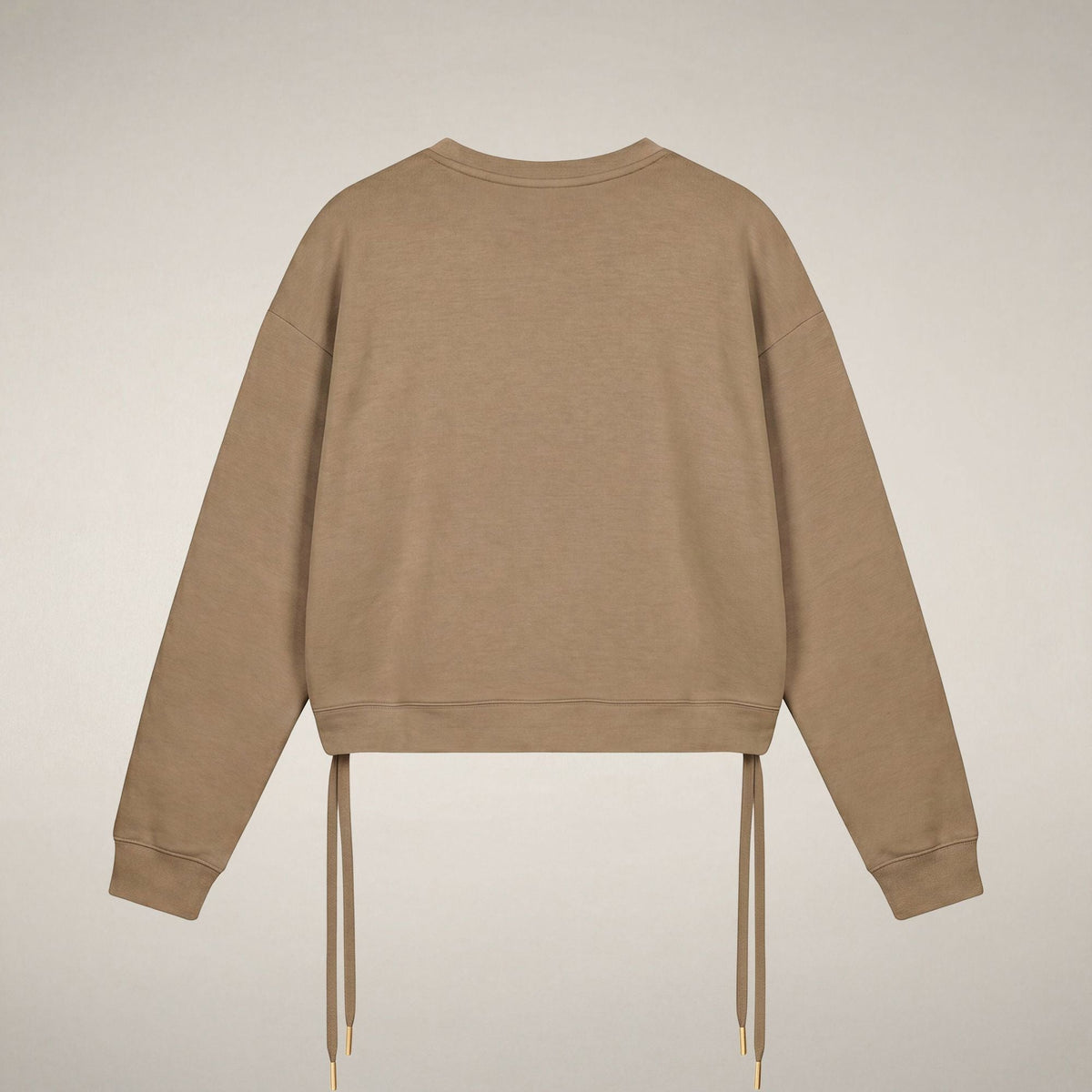 Women's Crewneck Sweatshirt Akemi in Biscuit Beige