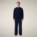Men's Hinoki Sweatshirt in Navy Blue