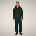 Unisex Scuba Hoodie Syd in Nori Green