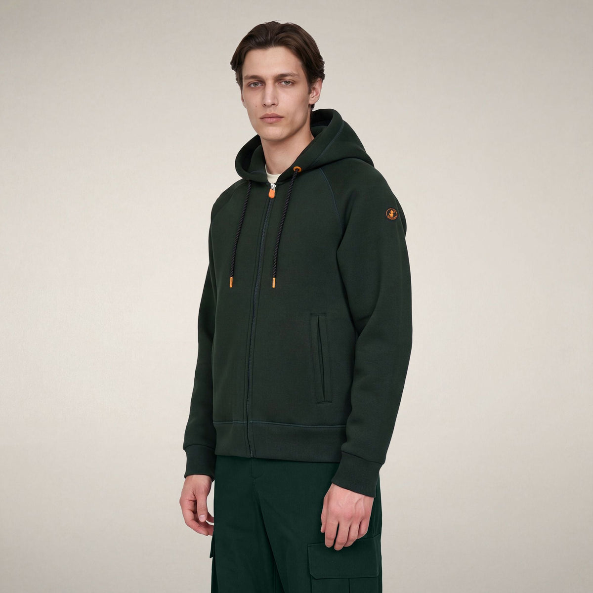 Unisex Scuba Hoodie Syd in Nori Green
