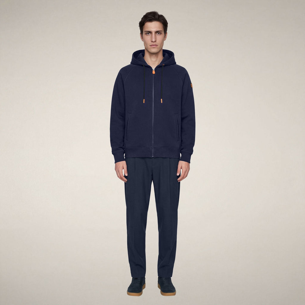 Unisex Scuba Hoodie Syd in Navy Blue
