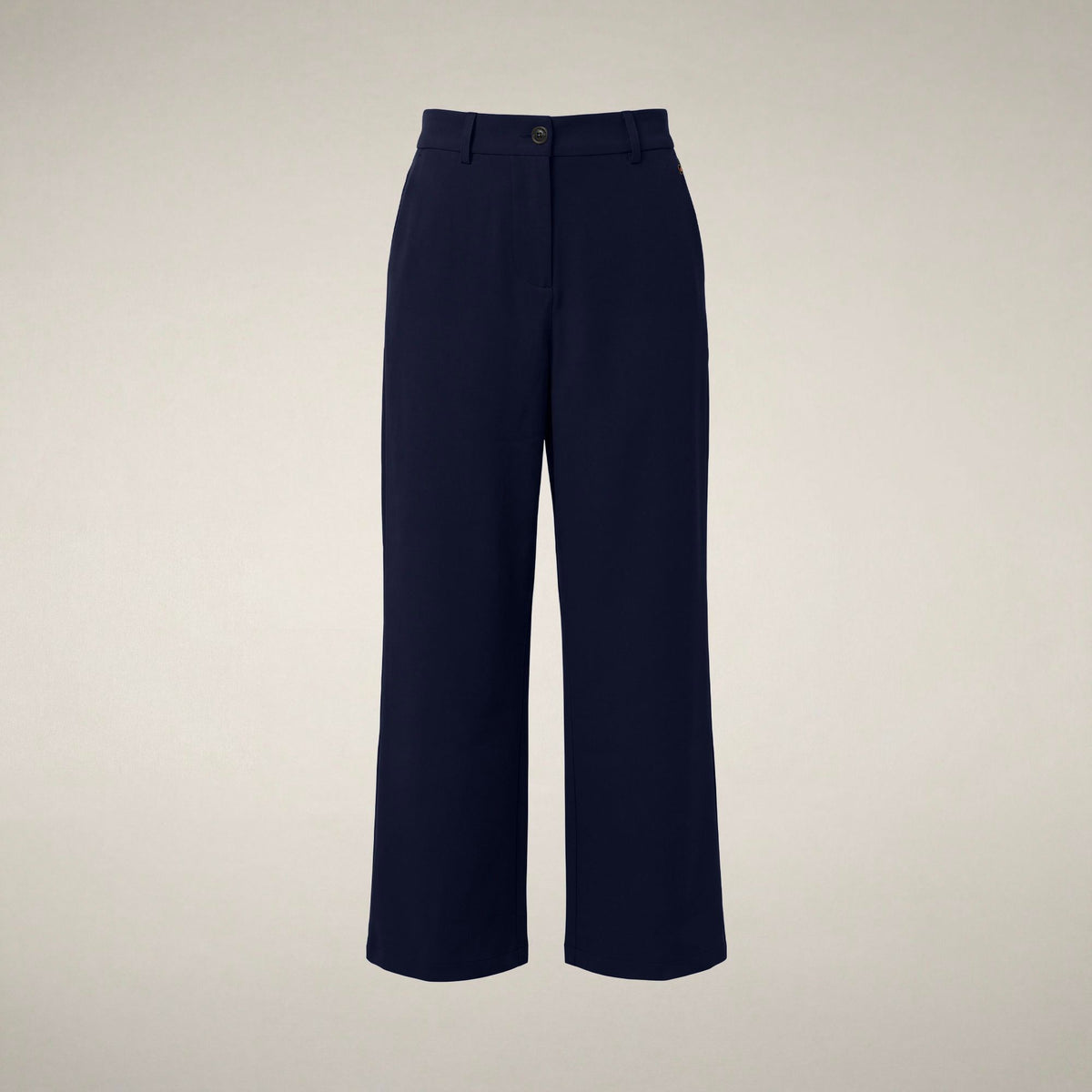 Pantalones chinos Gita para mujer en azul marino