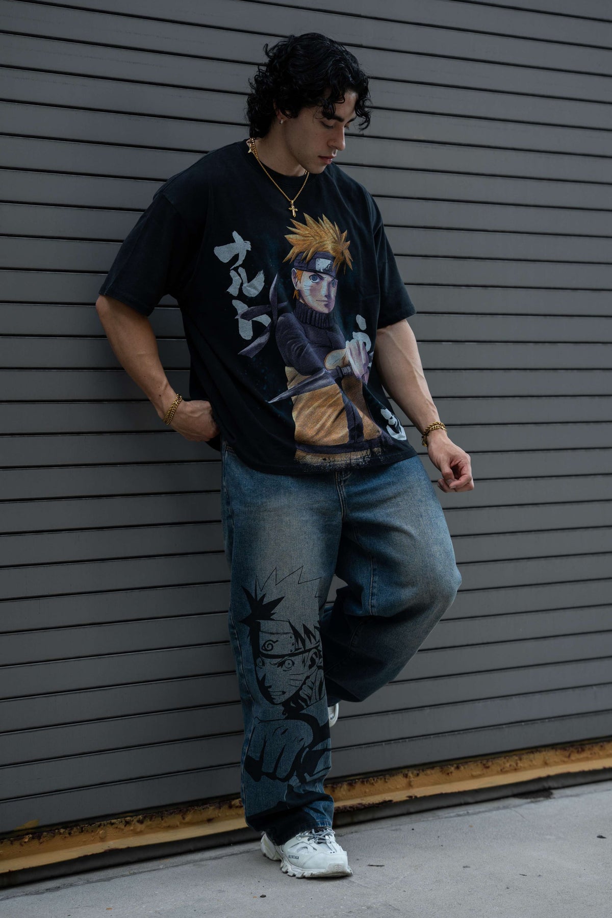 6036 - Jean en denim Naruto