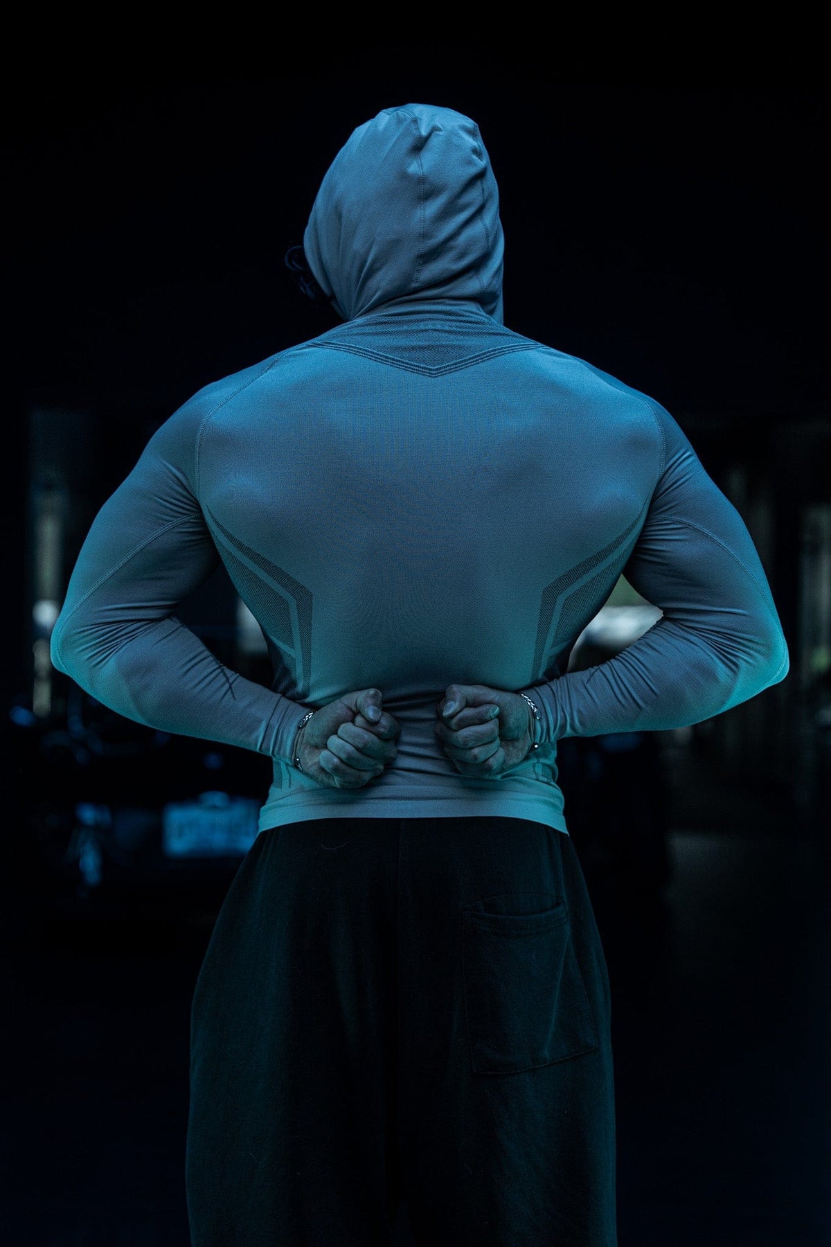 8062 - Sweats à capuche de compression Warrior