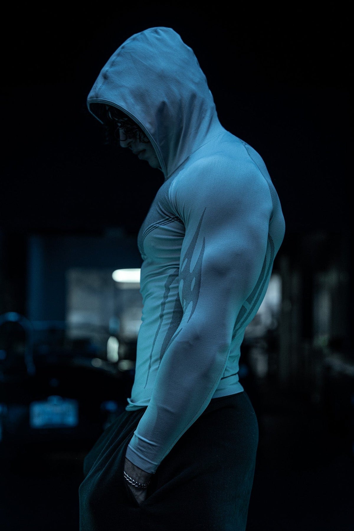 8062 - Sweats à capuche de compression Warrior