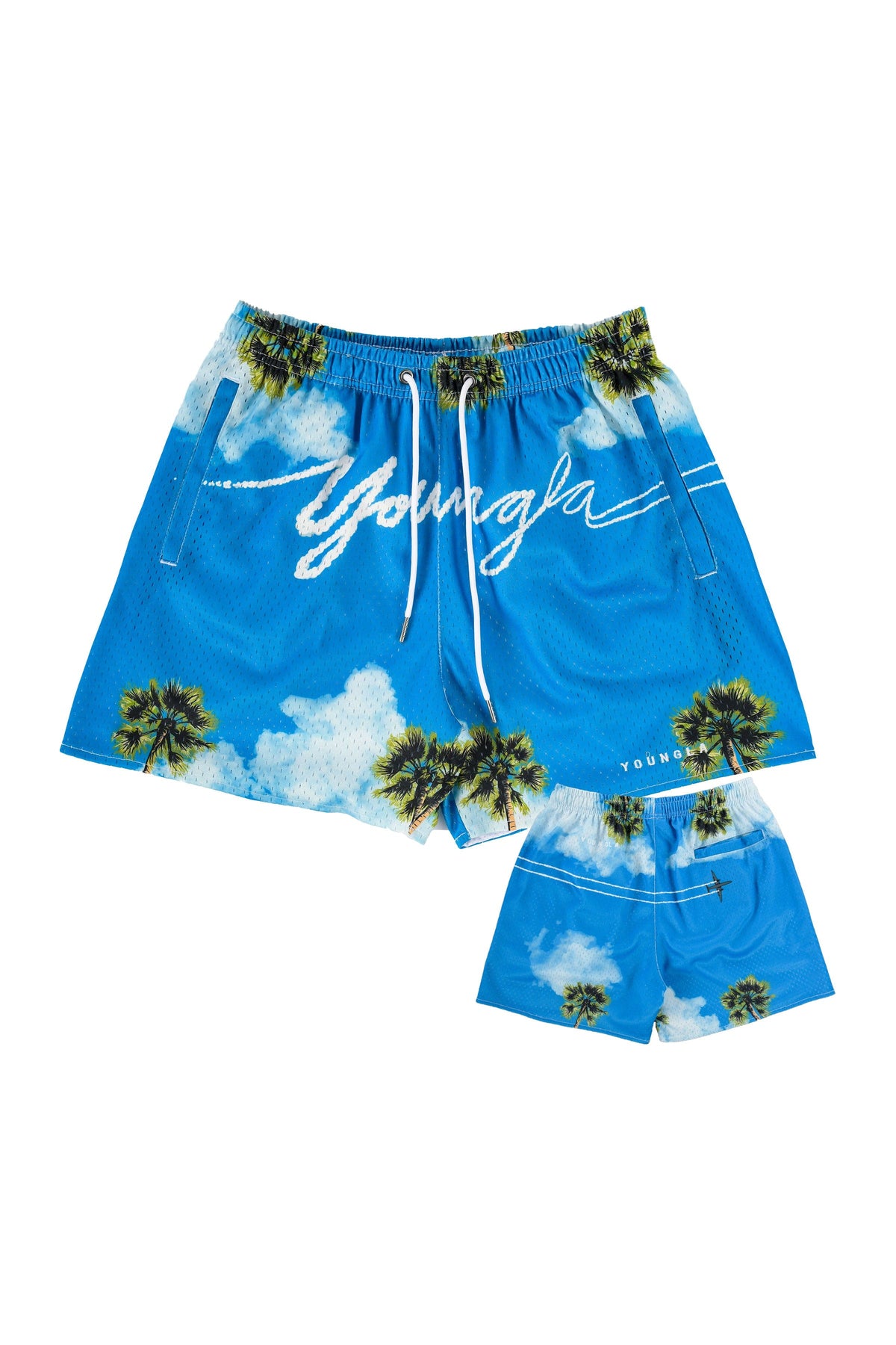 141 The Block Party Shorts - Signature Clouds / Small