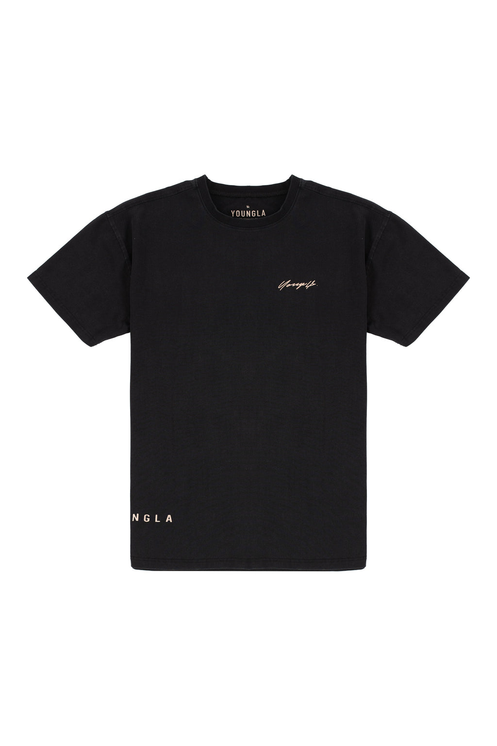 414 Signature Tees - Black Wash / Small