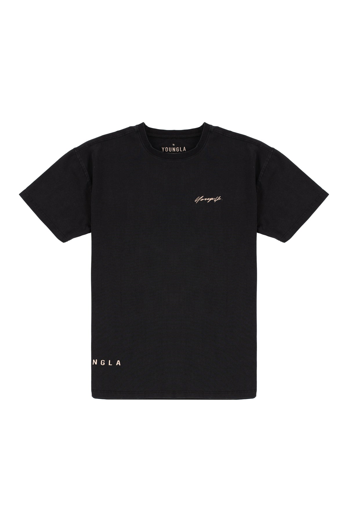 414 Signature Tees - Black Wash / Small