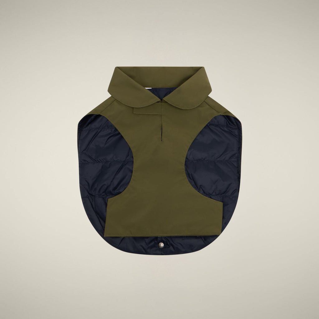 Unisex dog vest Rex in dusty olive