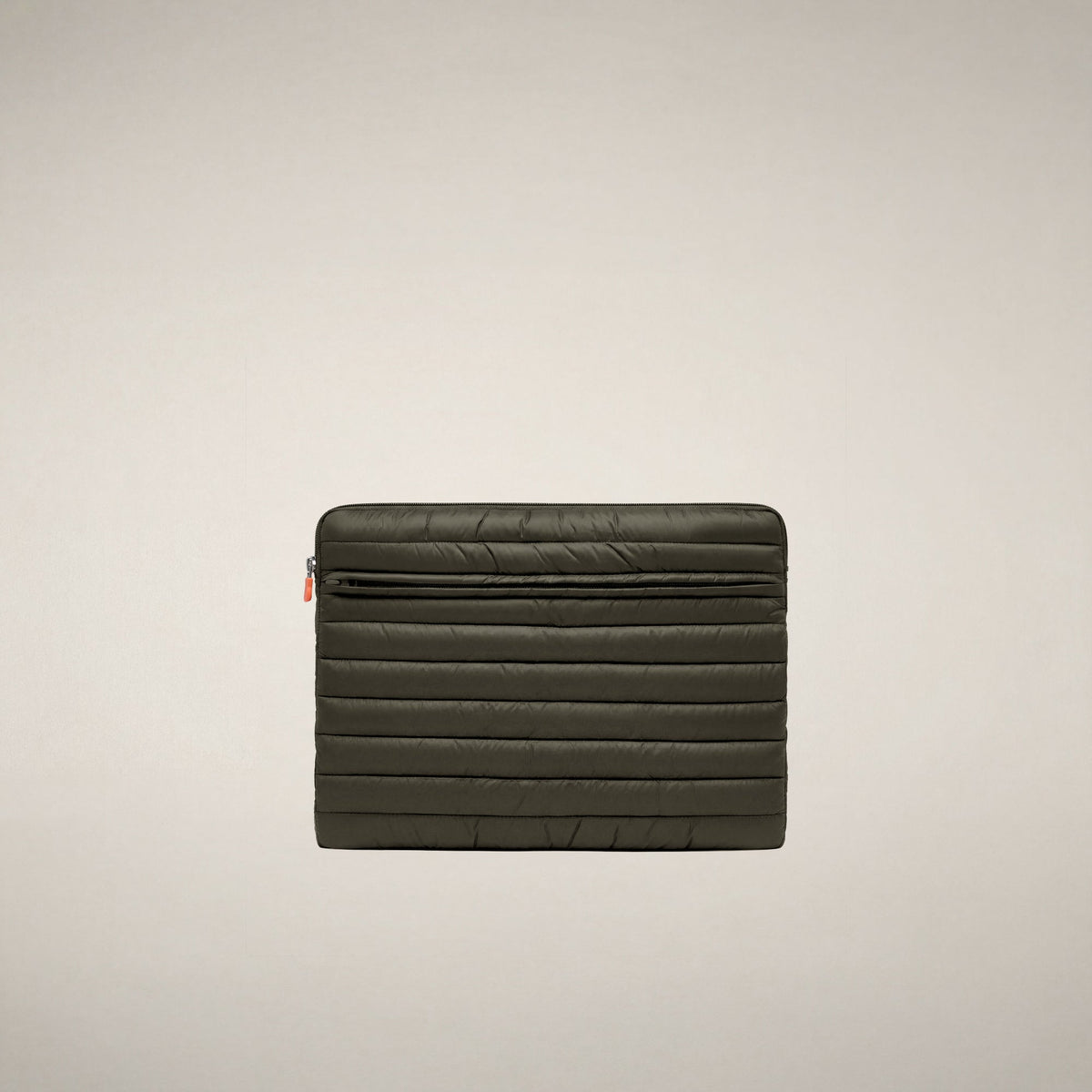 Unisex Quilted Laptop Holder Vesta in Snake Green
